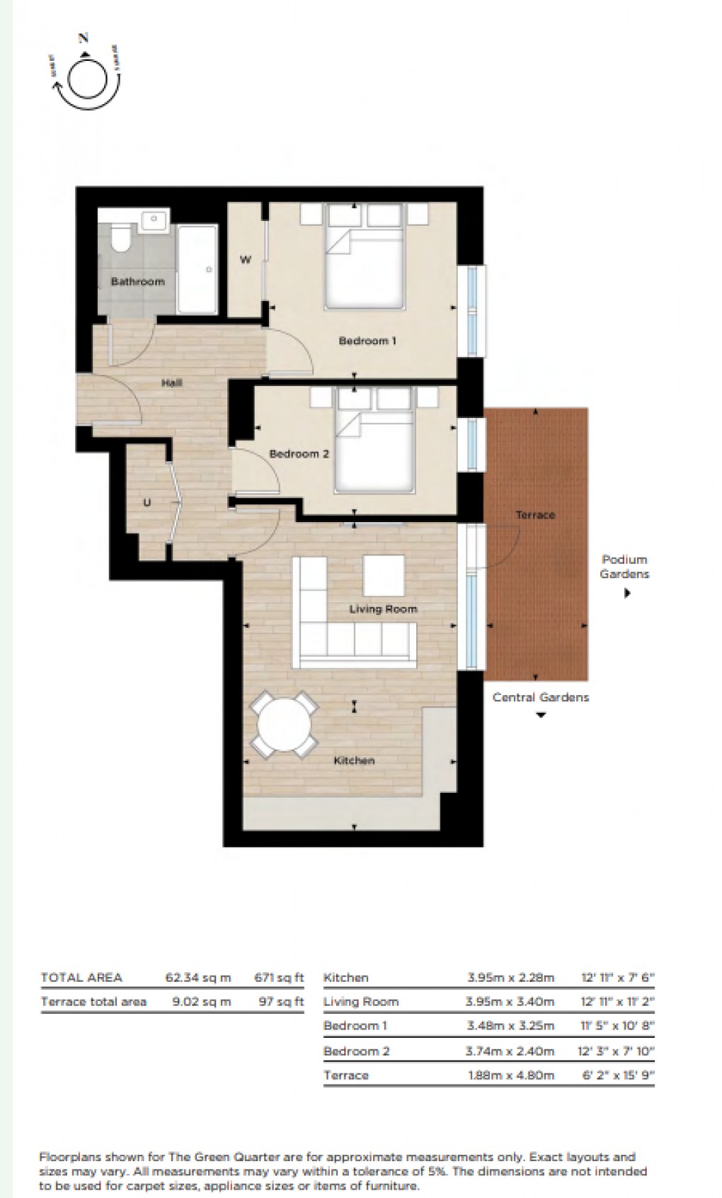 Floorplan for 2 Cedrus Ave, Southall