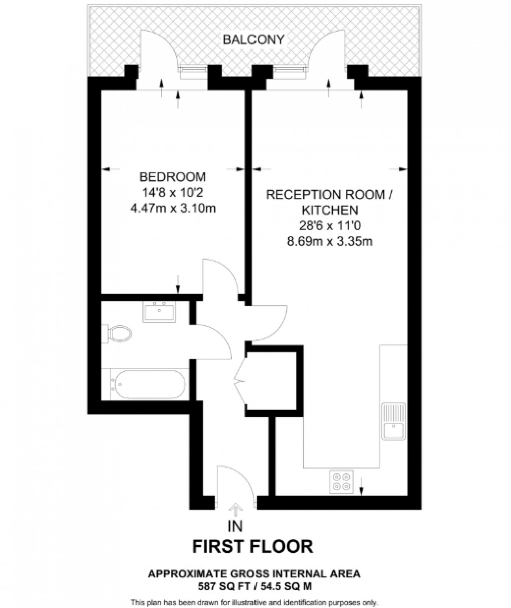 Floorplan for Williams Way, HA0