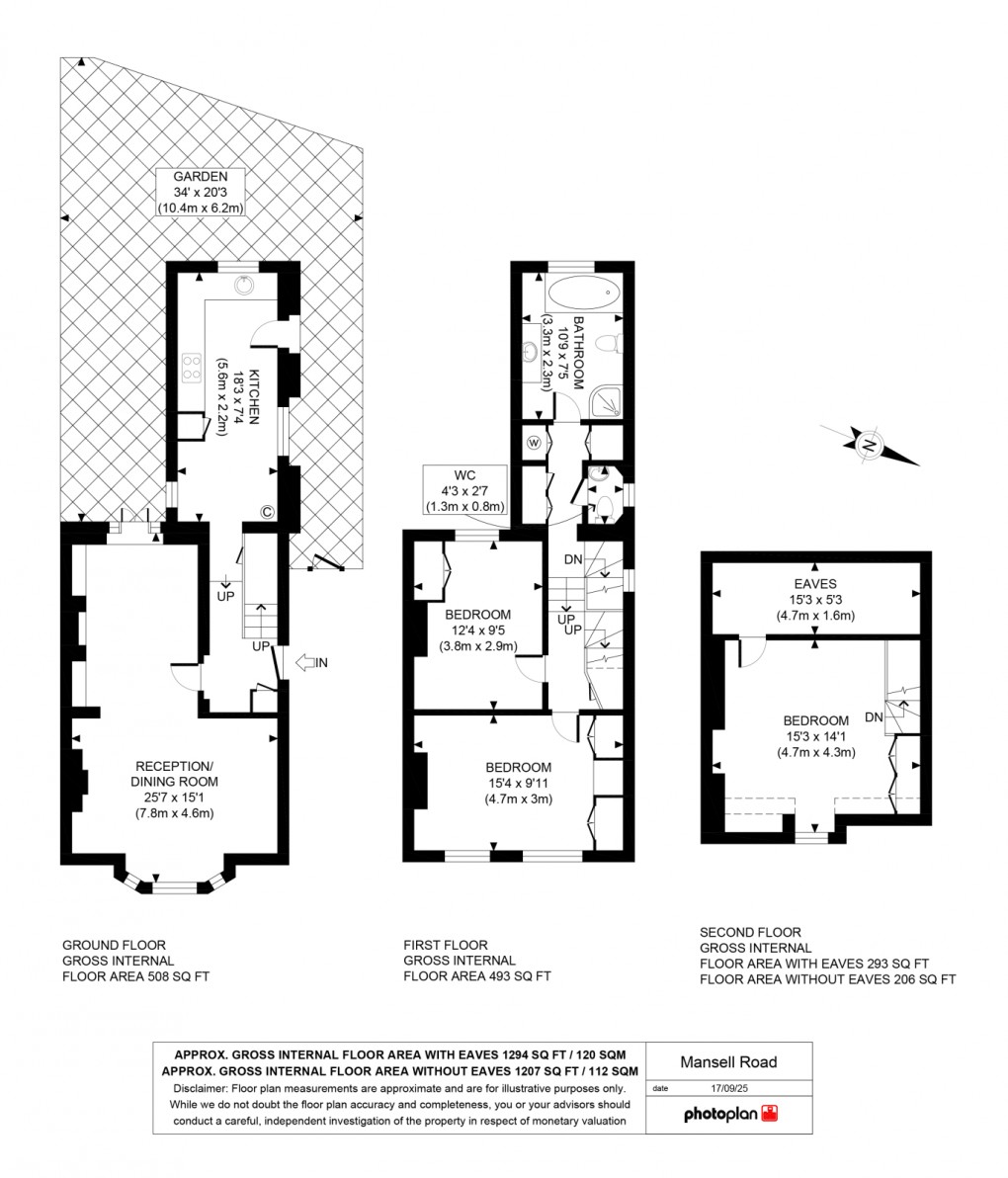 Floorplan for Acton, W3