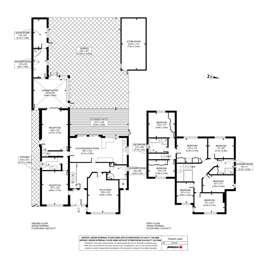 Floorplan for Perivale, UB6